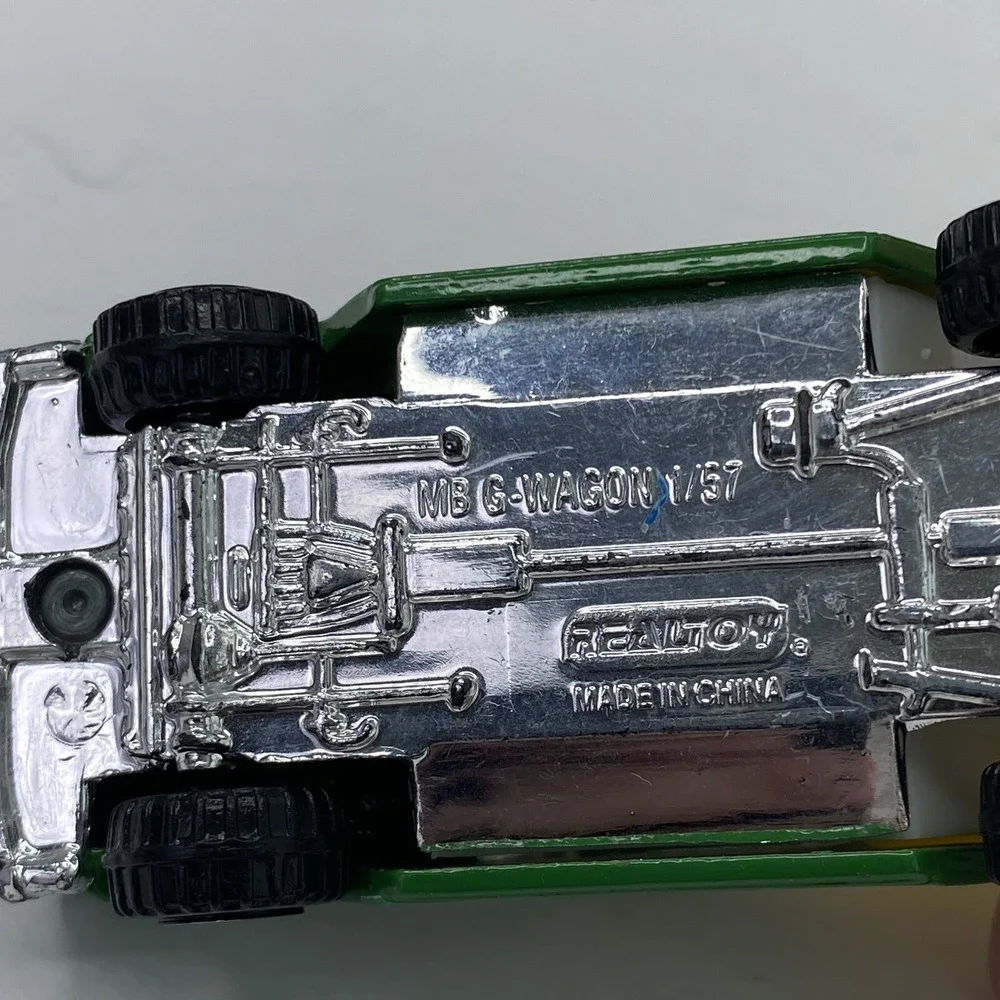 Mercedes MB G-Wagon Realtoy 1/57 Die Cast Car Green‎ Safari SUV Jungle Cruiser